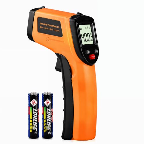 Air Temperature Gun, Non-Contact Infrared Thermometer -58~752F, Laser Type