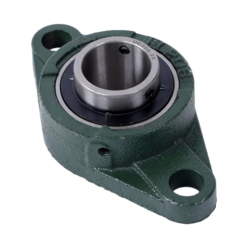 findmall UCFL206-20 Flange Mounted Pillow Block Bearing 4Pcs