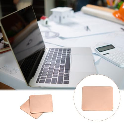 MECCANIXITY Heatsink Copper Pad Shim 20mm x 20mm x 0.5mm Thermal Conductive Heat Sink for Electronic Chip Cooling Pack of 6 - size: 20mm x 20mm x 0.5mm
