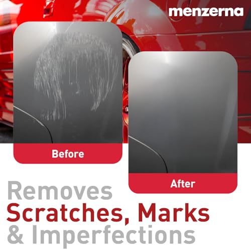menzerna Deep Scratch Remover Kit I Car polishing Set - color: Heavy Cut 1000 (16oz) + Pad