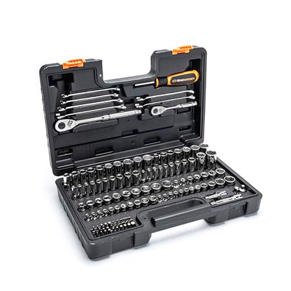 GEARWRENCH 121 Piece 72T SAE/Metric Mechanics Hand Tool Set | GW72SCBMTS - style: 121 Piece