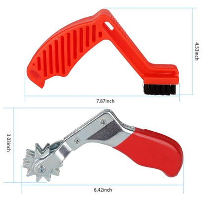 Polishing and Buffing Pad Cleaning Spur Tool and Foam Pad Brush