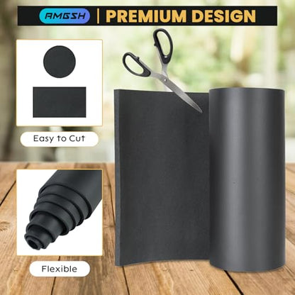 1/2" Thick × 13" Wide × 60" Long Closed-Cell Foam Neoprene Padding - size: 1/2" Thick X 13" Wide X 60" Long
