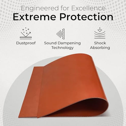 Exactly Rubber - Fiber Reinforced Silicone Sheet, 70A Durometer Silicone Mat, 500°F Temperature-Resistant Rubber Sheet, 1300 PSI Tensile Strength Rubber Mat, Made in The USA, Red, 1/32 x 9” x 24” - size: 1/32 x 9 x 24