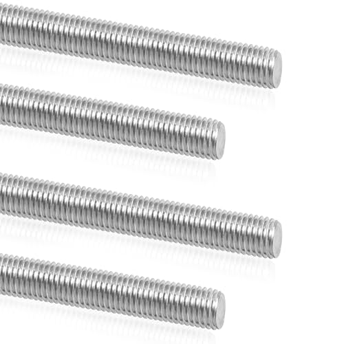 M4 X 250mm Threaded Rods, 4PCS Fully Threaded rods & Studs - size: M4 x 250mm