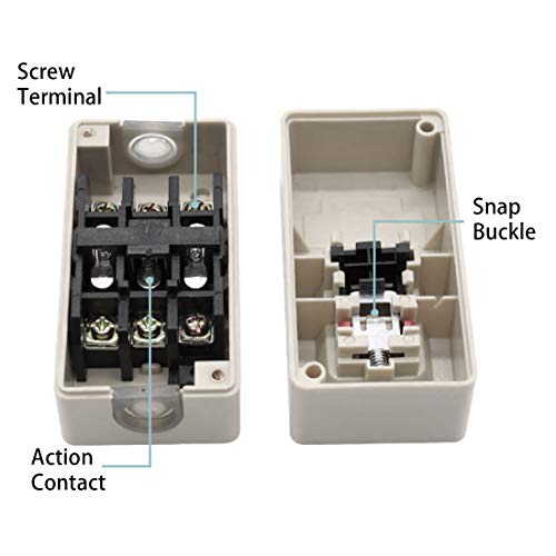 Xiaoyztan TBSP-330 30A 3-Phase ON/Off Push Button Switch for Equipment