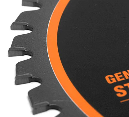 WEN BL0736 7-1/4-Inch 36-Tooth Carbide-Tipped Professional Saw Blade for Steel Cutting