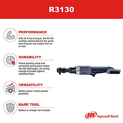 Ingersoll Rand R3130 3/8" Drive Cordless Ratchet Wrench - size: 3/8", style: Tool Only