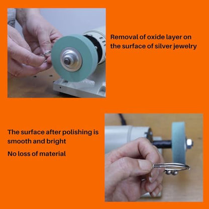 Polyurethane Buffing Wheels 2000 Grit. Mirror Polishing Stainless Steel (3 inch) - size: 3 inch