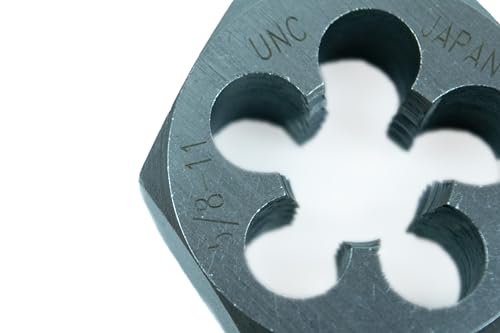 Century Drill & Tool 98213 Fractional Die, 5/8-11 NC - size: 5/8-11 NC