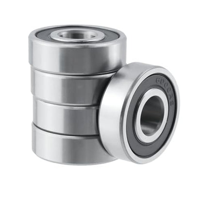 6000RS Deep Groove Ball Bearing Rubber Sealed Bearings 10 x 26 x 8mm - 5pcs - size: 10 x 26 x 8mm