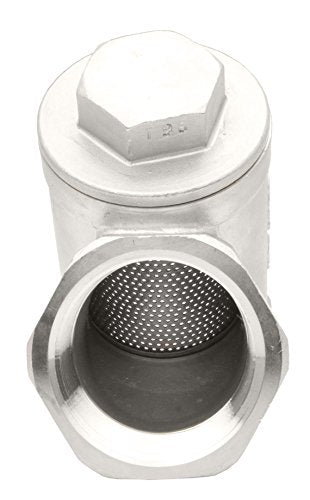 1-1/2" Stainless Steel Y-Strainer - 800WOG, FxF NPT - size: 1.5 Inch