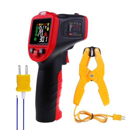 Infrared Thermometer Temperature Gun, Infrared Thermometer HVAC, -50~850°C (58~1562°F) Laser Temperature Gun for Automotive, HVAC,Industrial Use
