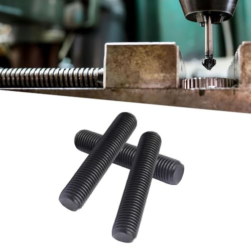 10pcs M14 x 55mm Fully Threaded Stud, Grade 8.8 Alloy Steel - size: M14*55