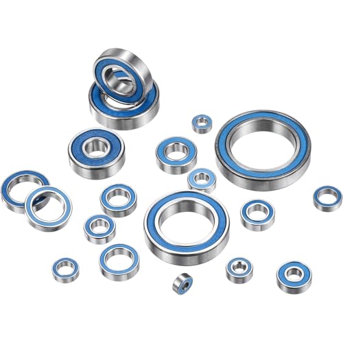 uxcell 10 Pcs MR84-2RS Micro Bearings, 4x8x3mm Chrome Steel, ABEC7 - size: MR84-2RS