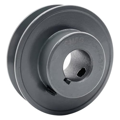 AK27-3/4 v Belt Pulley,2.7 inch OD, 3/4 Inch Bore,Cast Iron Material, AK Single Groove Motor Pulley for "4L" or "A" or "3L" Belts,AK27X3/4 Pulley - size: 2.7 Inch OD,3/4 inch bore, style: 1 Groove