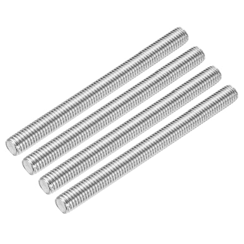 MECCANIXITY Fully Threaded Rod 1/2"-13 UNC Thread Pitch 304 Stainless Steel Right Hand Threaded Rods Bar Studs,10 inch 4 Pack - size: 1/2"-13 UNC x 10 inch