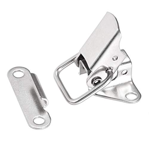 uxcell 1.61-inch SUS304 Stainless Steel Draw Toggle Latch Clamp for Case Toolbox - 4 Pcs