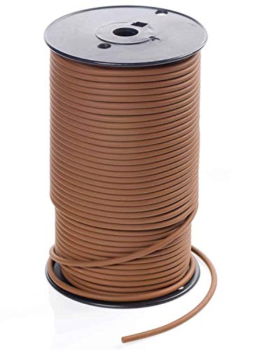 .103IN (2.62 MM) CS, FKM 75 Duro Brown O-Ring Cord Stock, 10 FEET - size: .103 IN (2.62 MM) CS