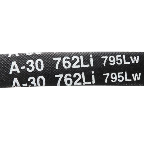 uxcell 5Pcs A30 Classic Wrapped Rubber V-Belt, 32" Lo x 0.51" W x 0.32" H - size: A30