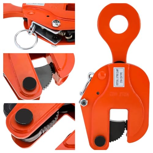 Vertical Steel Plate Lifting Clamp Sheet Metal Lifting Clamp