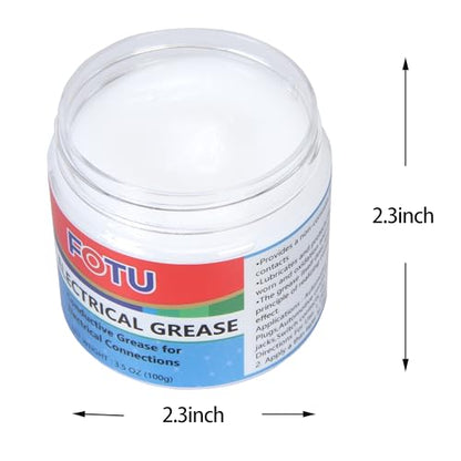 FOTU 571 2‑Pack Electrical Contact Grease for Auto Terminals - color: 2-Pack