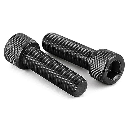 3/8-16 x 1 Socket Head Cap Screws Cap Bolts, 12.9 Grade Alloy Steel Black Oxide, UNC Coarse Thread Fully Threaded, 10 PCS - size: 3/8-16 x 1"