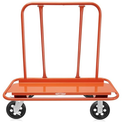 GypTool Heavy Duty Drywall Sheet Cart & Panel Dolly - Orange
