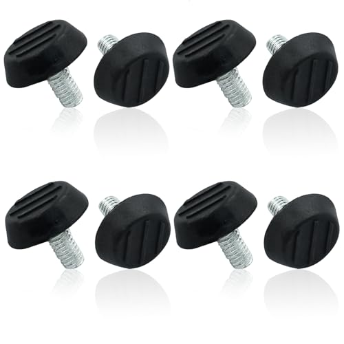 M6 x 12mm Furniture Levelers Table Leg Levelers, 8 Pcs Adjuster - size: M6 x 12mm