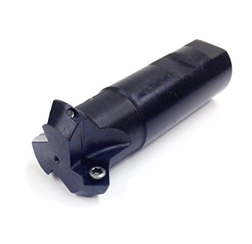 HHIP 2076-0010 45 Degree Carbide 1-1/2" X 1 Shank 3-Insert Indexable Chamering End Mill - size: 1-1/2"