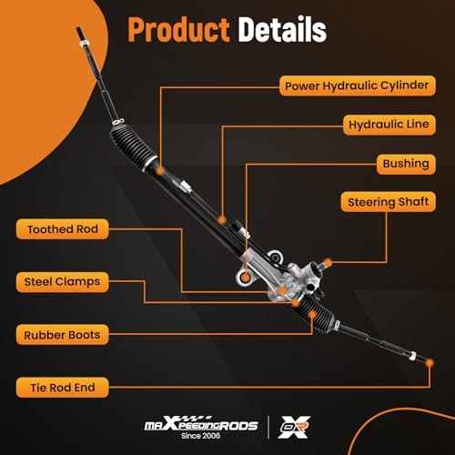 maXpeedingrods Power Steering Rack and Pinion for Honda Odyssey 2011-2017 - style: Odyssey 2011-2017