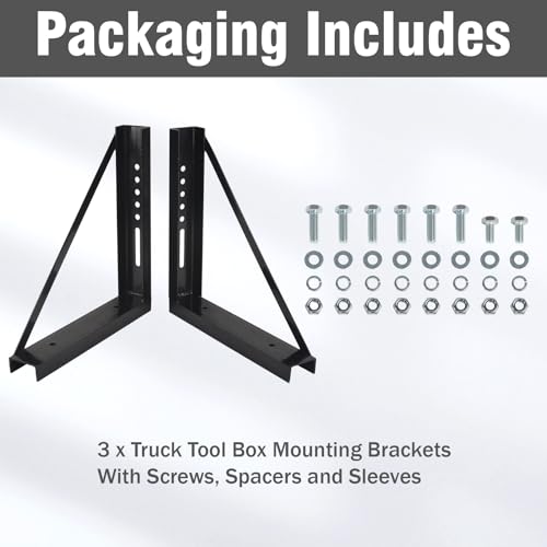 3 PCS 18 x 18 Inch Black Welded Structural Steel Mounting Brackets - size: 18"x18" Welded-3PCS