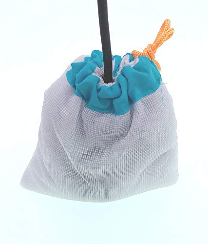 Pump Filter Bag Large, Mesh Barrier Bag 12 inch x 10 inch for Submersible Water Pumps under 1000GPH