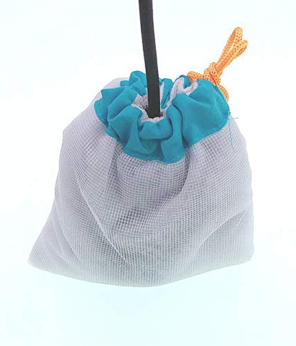 Pump Filter Bag Large, Mesh Barrier Bag 12 inch x 10 inch for Submersible Water Pumps under 1000GPH