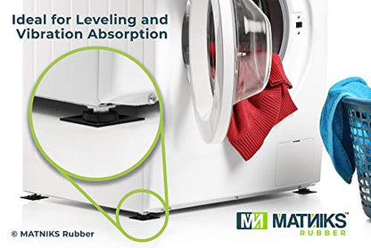MATNIKS Rubber Sheet, Heavy Duty, High Grade, Nitrile (NBR) Hardness A60, Off-White, 12x12-Inch by 1/16" (+/- 5%) for Plumbing, Gaskets DIY Material, Supports, Leveling, Sealing, Bumpers, Protection, - size: 12x12x1/16-inch White