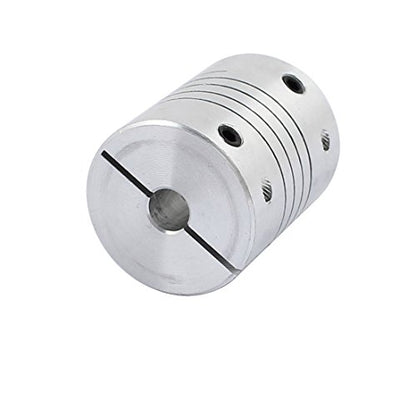 uxcell 6-8mm Shaft Coupling 30mm Length 25mm Dia Stepper Motor Coupler - size: 6-8mm