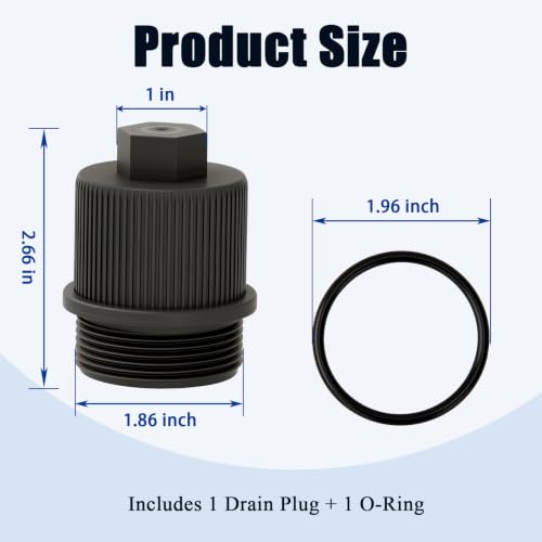 190030 Drain Plug Cap Assembly Replacement for Pentair Pool Filters