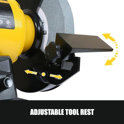Woodskil Digital Display 8" Variable Speed Bench Grinder for Knife,3/4HP,5A - size: 8" Variable Speed Grinder