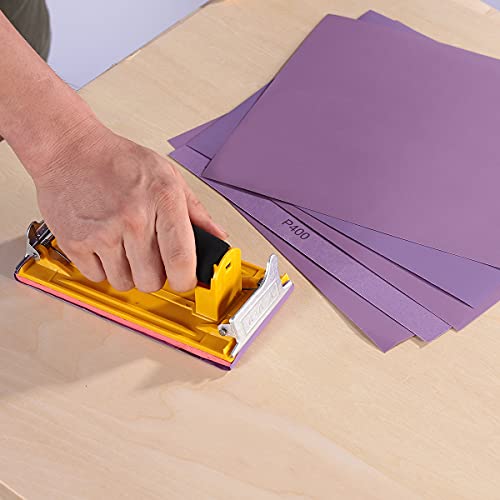 Sandpaper Assortment 24-Pack, Wet Dry Sand Paper Sheets 9 x 11 Inch - style: Variety Grit 400-1500