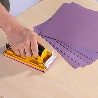 Sandpaper Assortment 24-Pack, Wet Dry Sand Paper Sheets 9 x 11 Inch - style: Variety Grit 400-1500