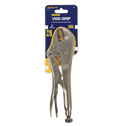 IRWIN VISE-GRIP Original Locking Pliers, Straight Jaw, 10-inch (102L3) (Pack of 2) - size: 1 Count (Pack of 2)