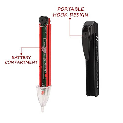 Superior Electric TR120 Non-Contact Voltage Detector/Tester with LED Flashlight 120V