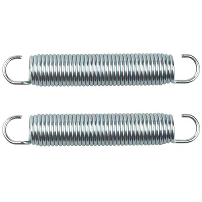 2 Pack 5-1/2 Inch 9625 Mechanical Extension Springs with Hook Ends