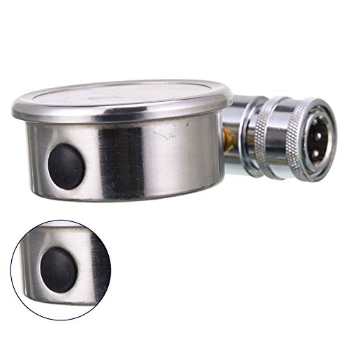 RIDGE WASHER Pressure Washer Gauge with 3/8'' Quick Connect Socket and Plug - size: Pres. Gauge