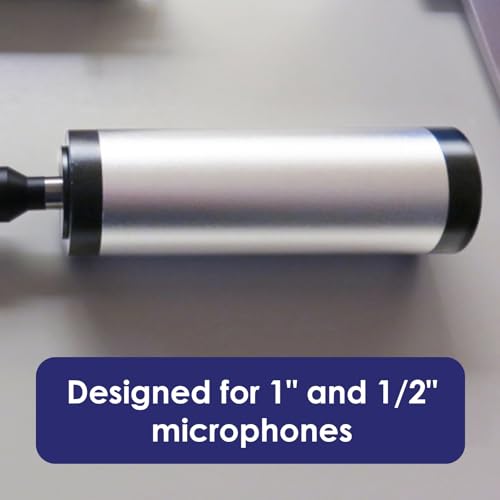 Sound Level Calibrator Decibel Meter Sound Level Reader Sonometro Decibel Meter Calibrator 94db & 114db Output Levels For 1 Inch And 1/2 Inch Mic