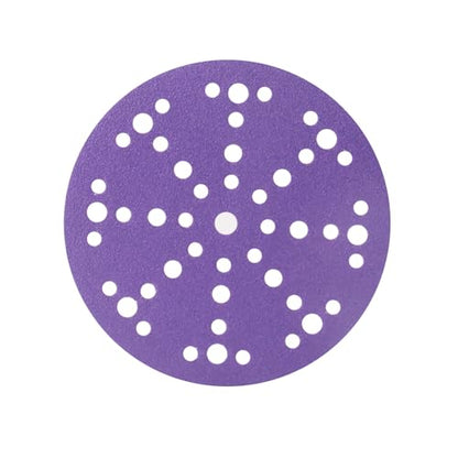 6 Inch 49 Hole Sanding Discs 2000 Grit 50 Pcs Ceramic Sanding Discs - style: 2000