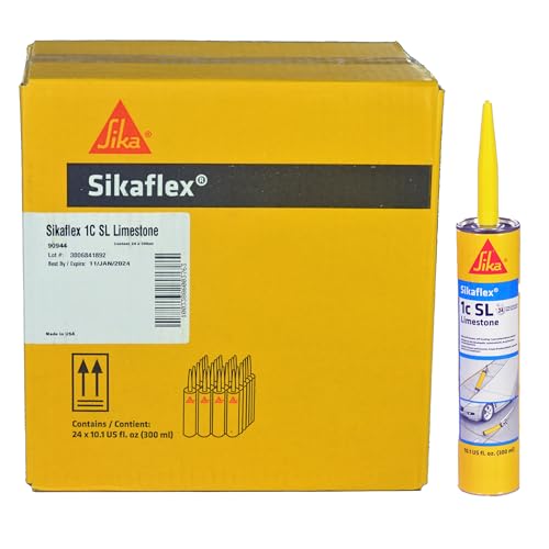 Sikaflex 1c SL Self Leveling Sealant 10 oz Limestone, Pack of 24 - style: 24 Pack