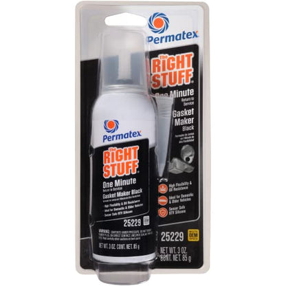 Permatex 25229 The Right Stuff Gasket Maker, 3 oz. - size: 3 Fl. Oz., style: The Right Stuff 1 Min