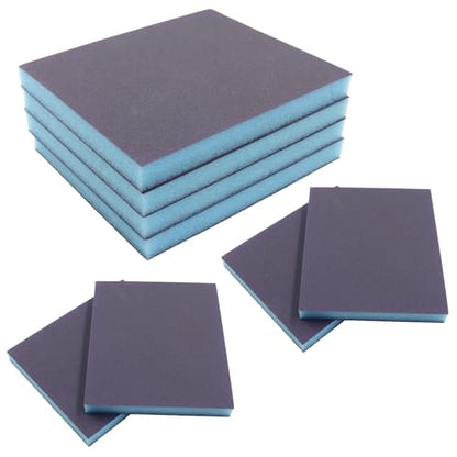 Sanding Sponge, 4.7"x3.9", 8Pcs, 320 Grit - size: 320#