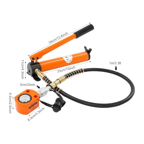 BSY-10+CP-180 Kit Hydraulic Hand Pump for Heavy Lifting
